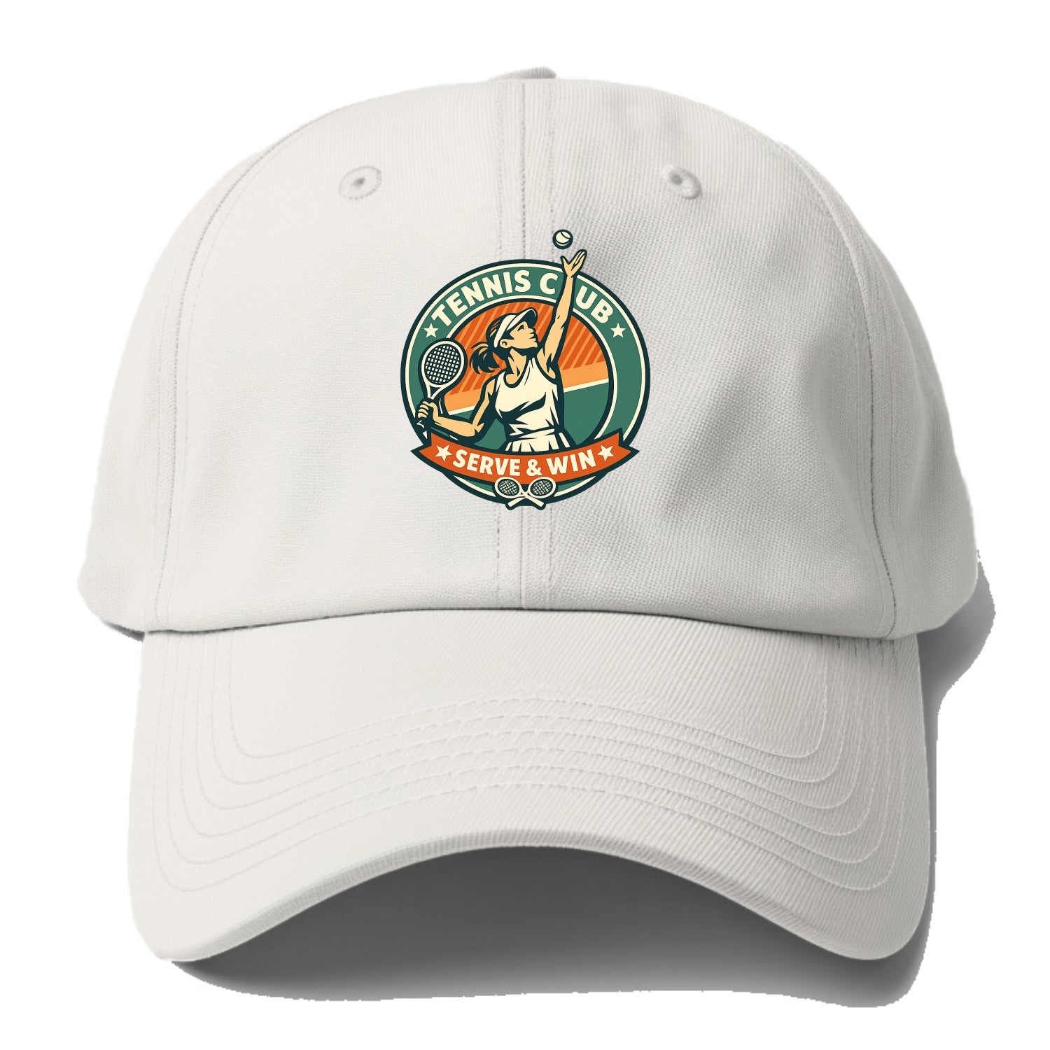 Ace in Motion - Baseball Cap - Off White
