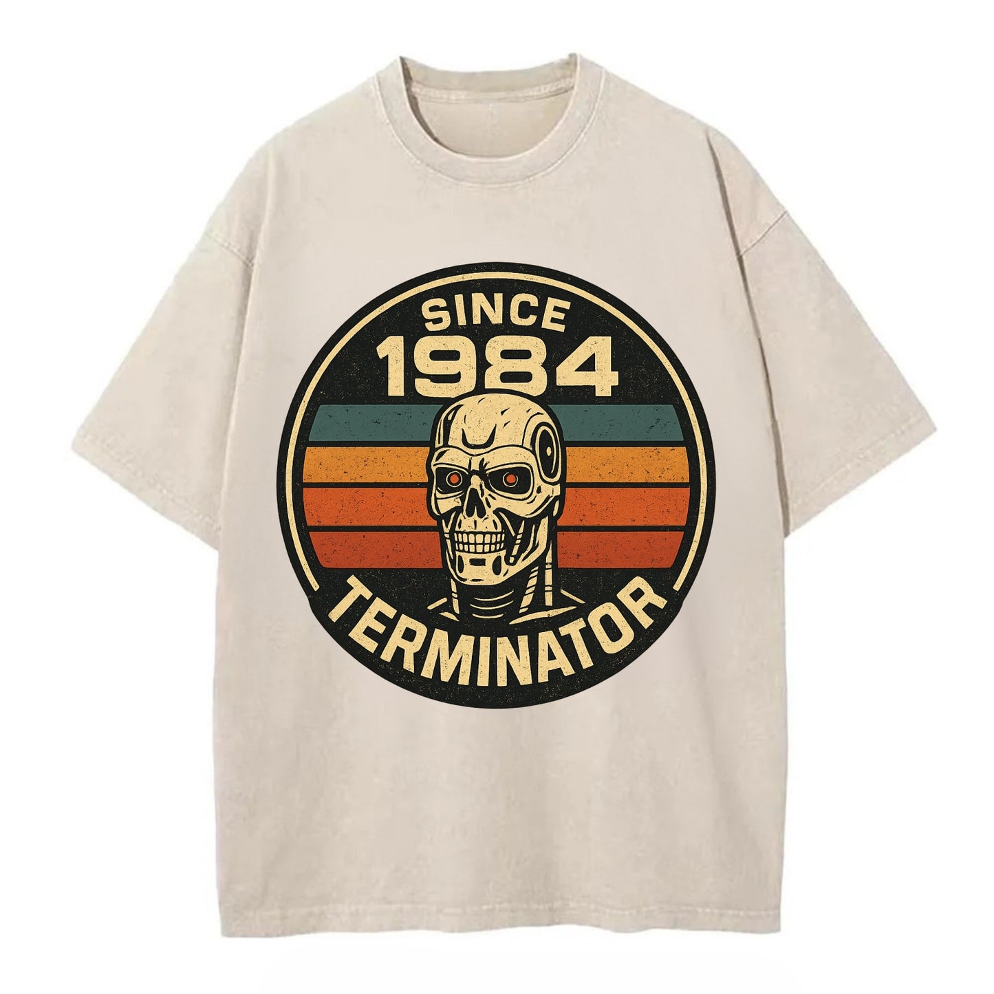 Terminator - Vintage T-shirt - Off White