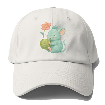 Mint Mouse - Baseball Cap - Off White