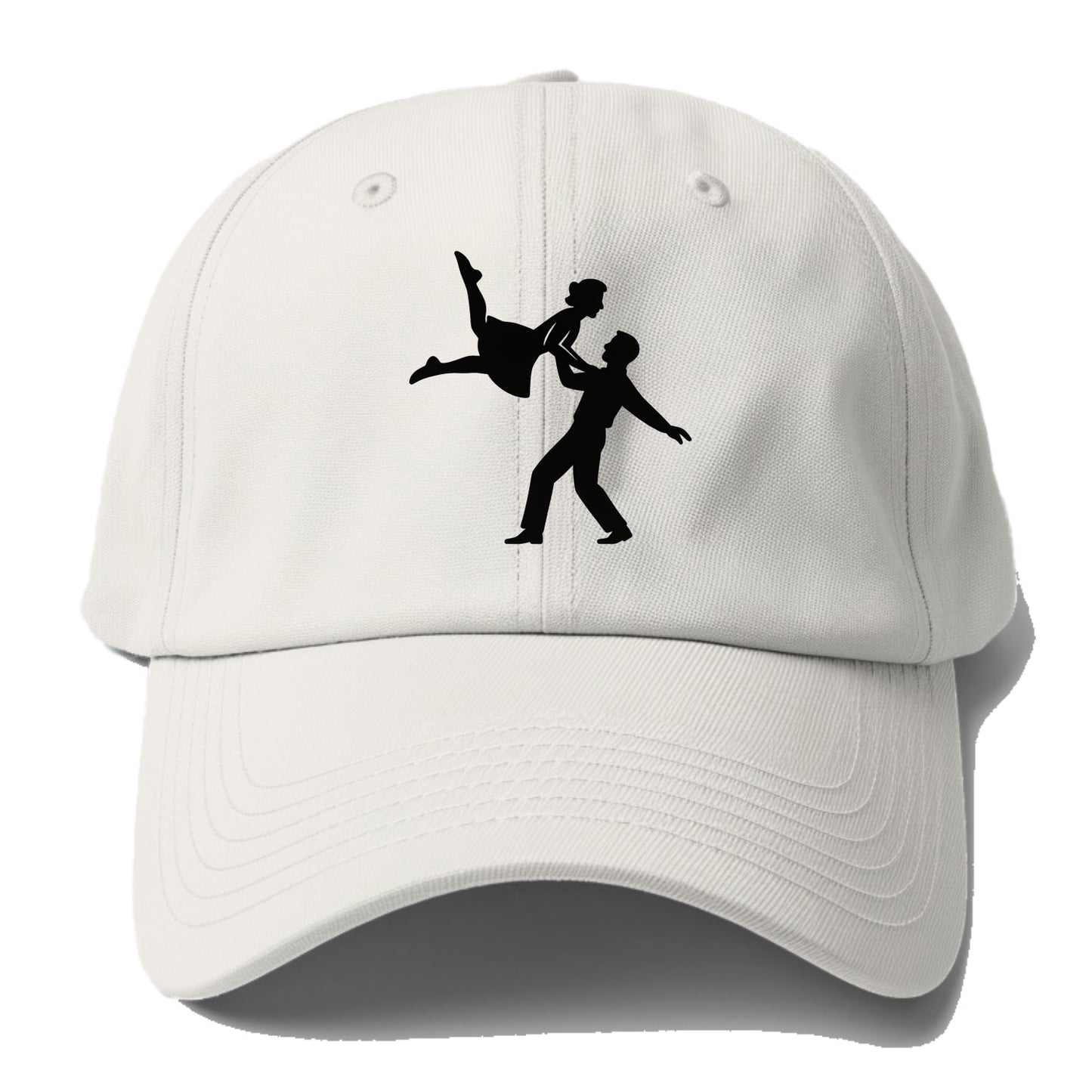 Swing dancers aerial lift - Baseball Cap For Big Heads - Off White