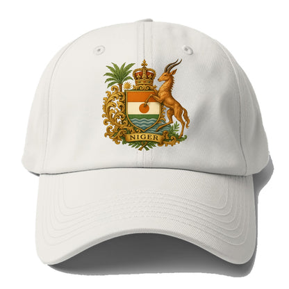 Niger Heritage Badge  - Baseball Cap - Off White