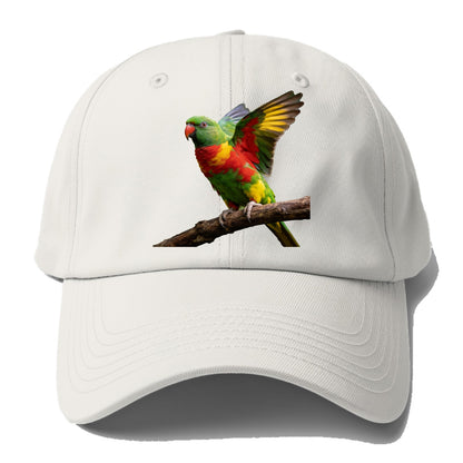 Parrot - Baseball Cap - Off White