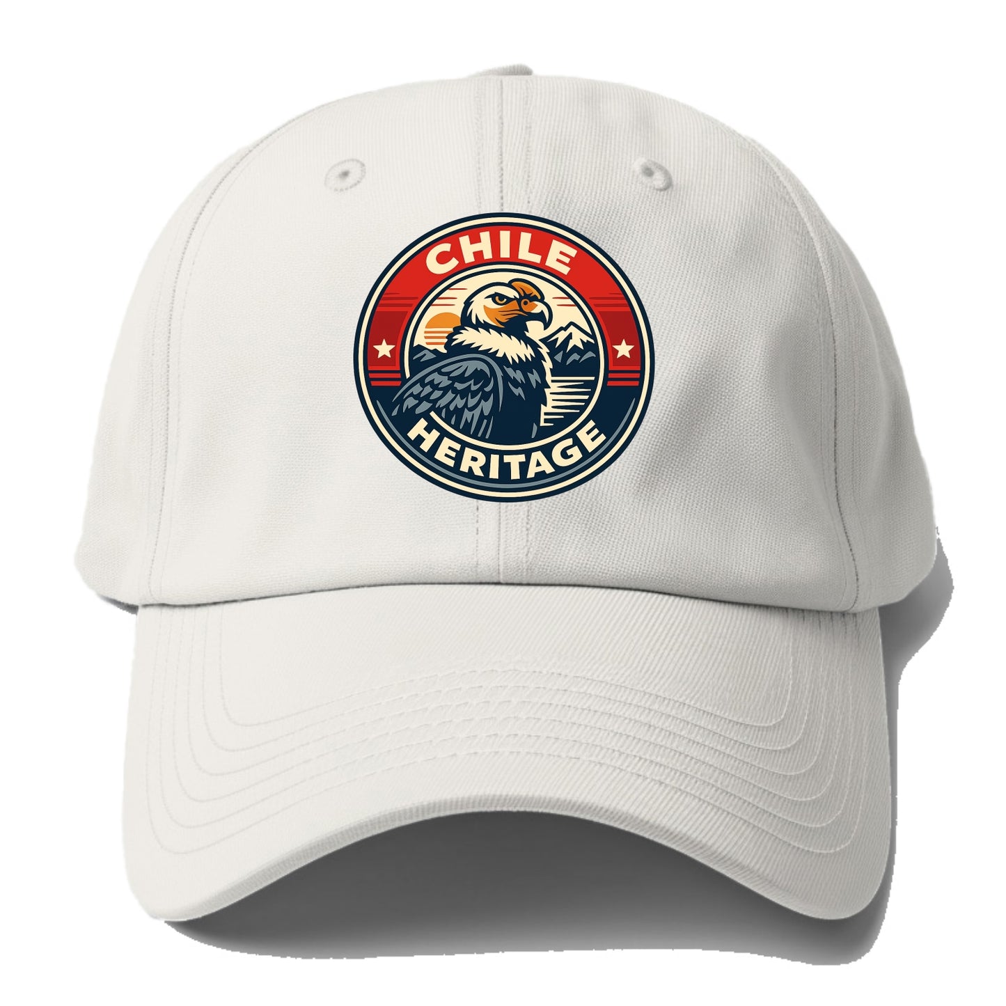 Andean Spirit Emblem - Baseball Cap - Off White
