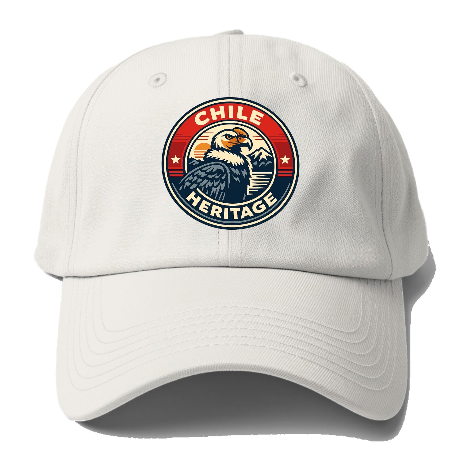 Andean Spirit Emblem - Baseball Cap - Off White