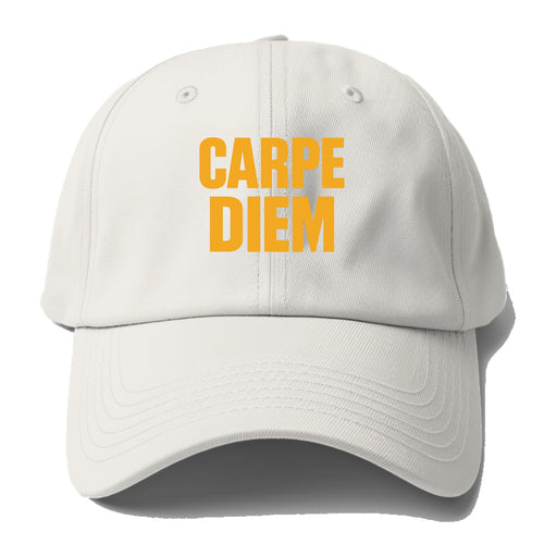 Bold typography design - CARPE DIEM - seize the day - Baseball Cap For Big Heads
