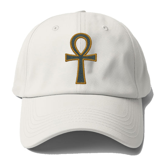 Ankh - Baseball Cap - Off White