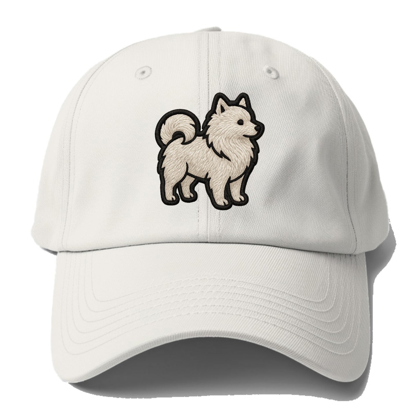 Japanese Spitz - Contemporary white spit - Baseball Cap - Off White