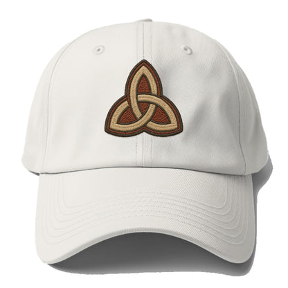 Trinity Knot  - Baseball Cap - Off White