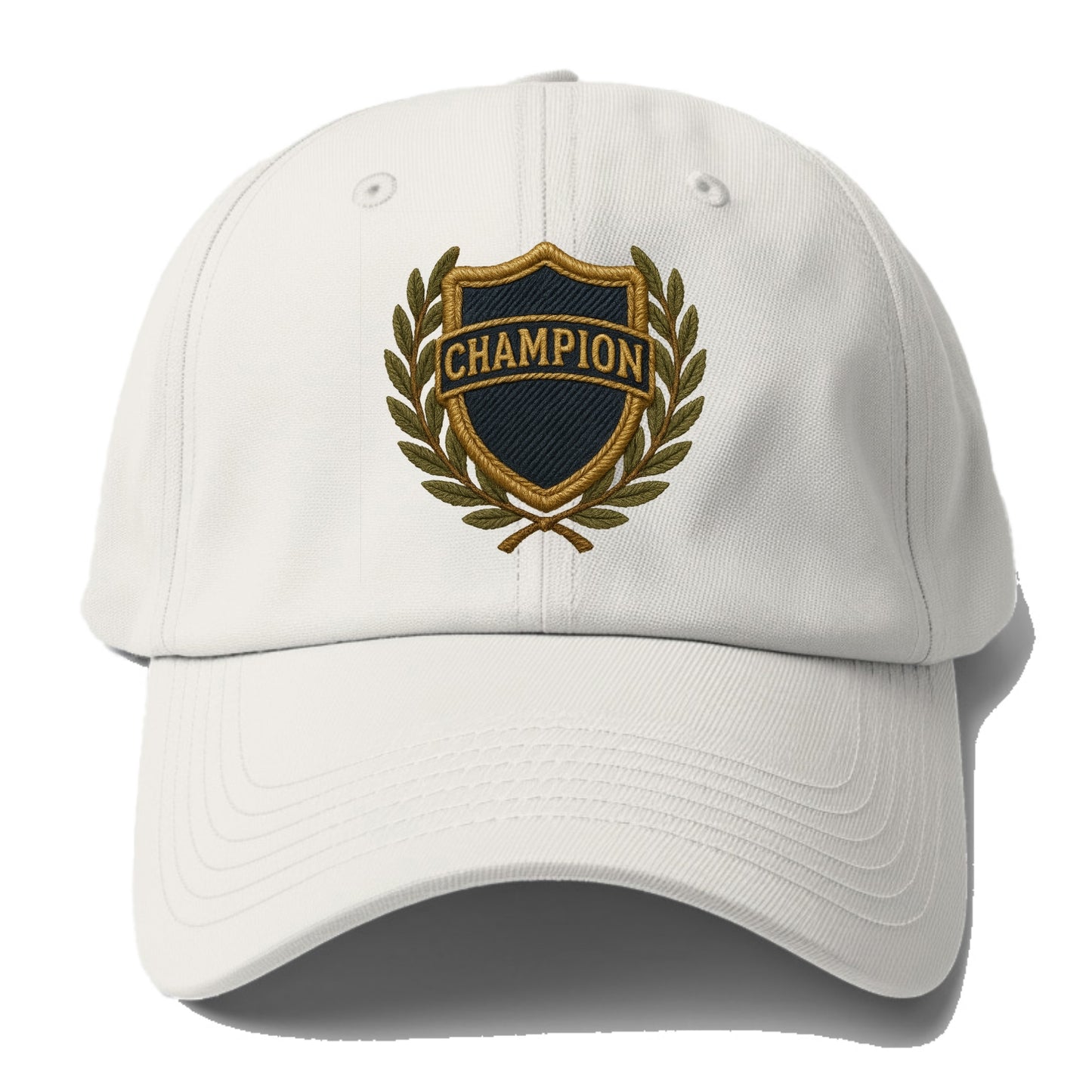 Champion Shield  - Baseball Cap - Off White
