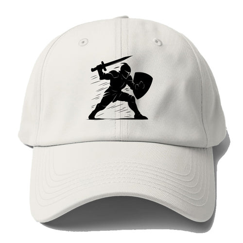 Knight with sword and shield - Baseball Cap For Big Heads