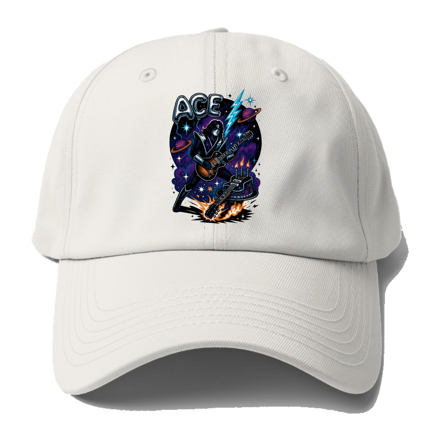 Ace Birthday Celebration - Baseball Cap - Off White