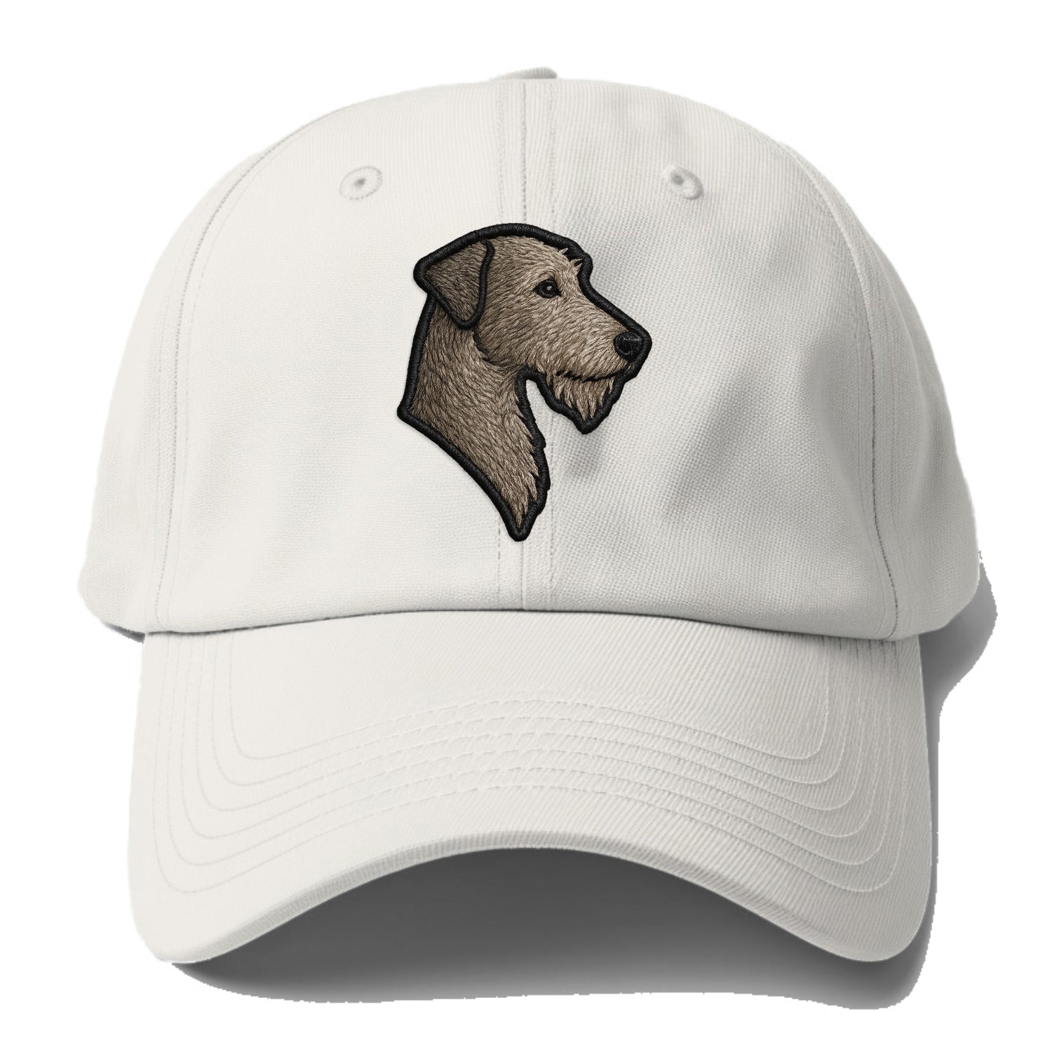 Irish Wolfhound - Modern gentle giant lo - Baseball Cap For Big Heads - Off White