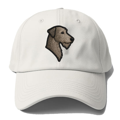 Irish Wolfhound - Modern gentle giant lo - Baseball Cap For Big Heads - Off White