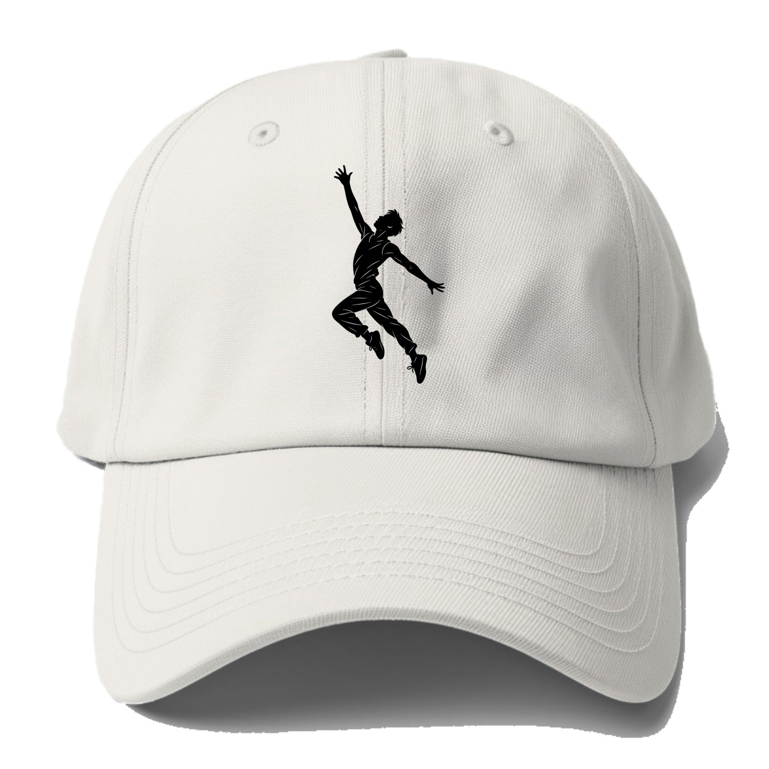 Modern dancer reaching skyward - Baseball Cap For Big Heads - Off White