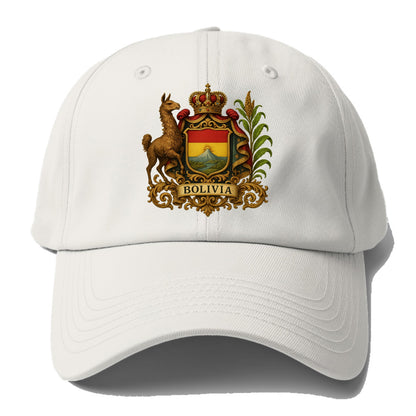 Bolivia Royal Logo  - Baseball Cap - Off White