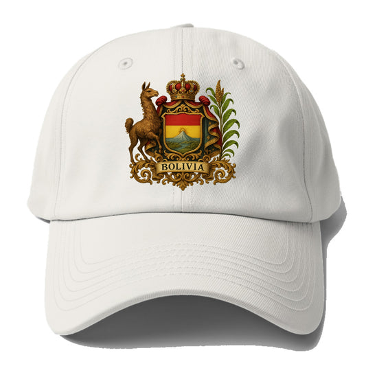Bolivia Royal Logo  - Baseball Cap - Off White