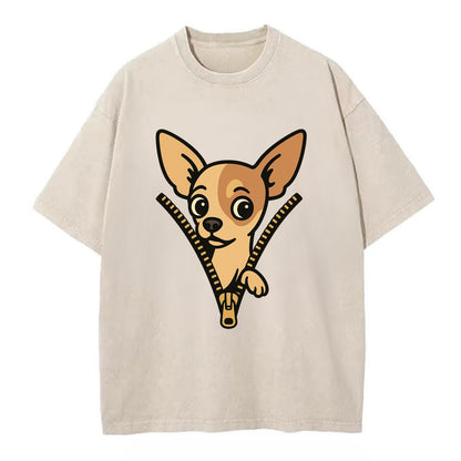 Chihuahua - Vintage T-shirt - Off White