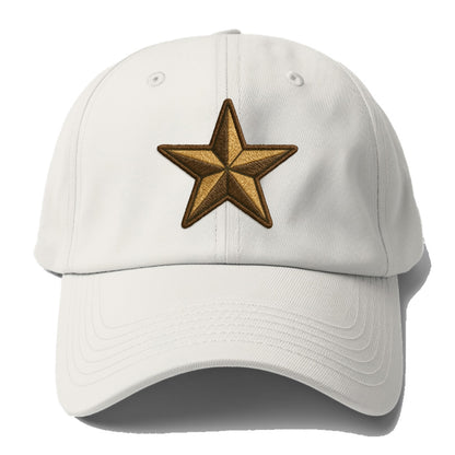 Star  - Baseball Cap - Off White