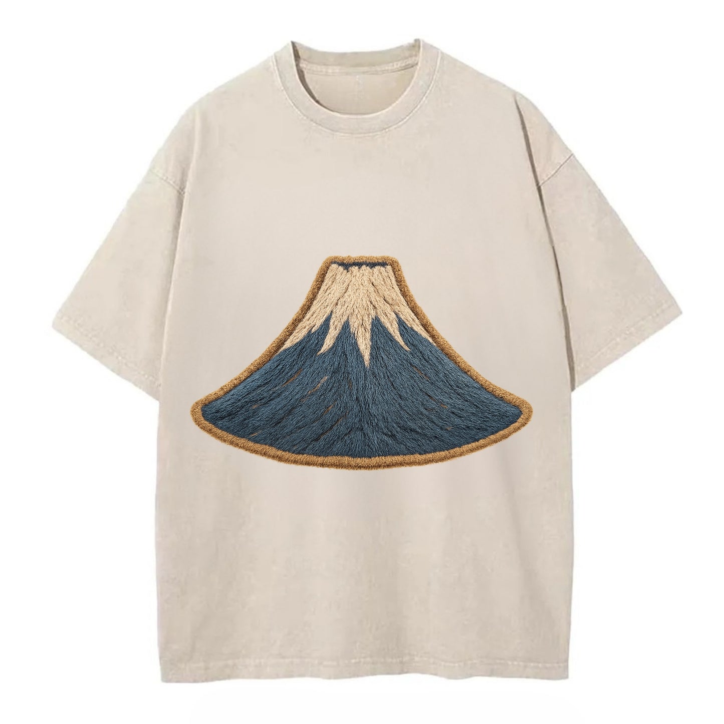 Sacred Mountain  - Vintage T-shirt - Off White