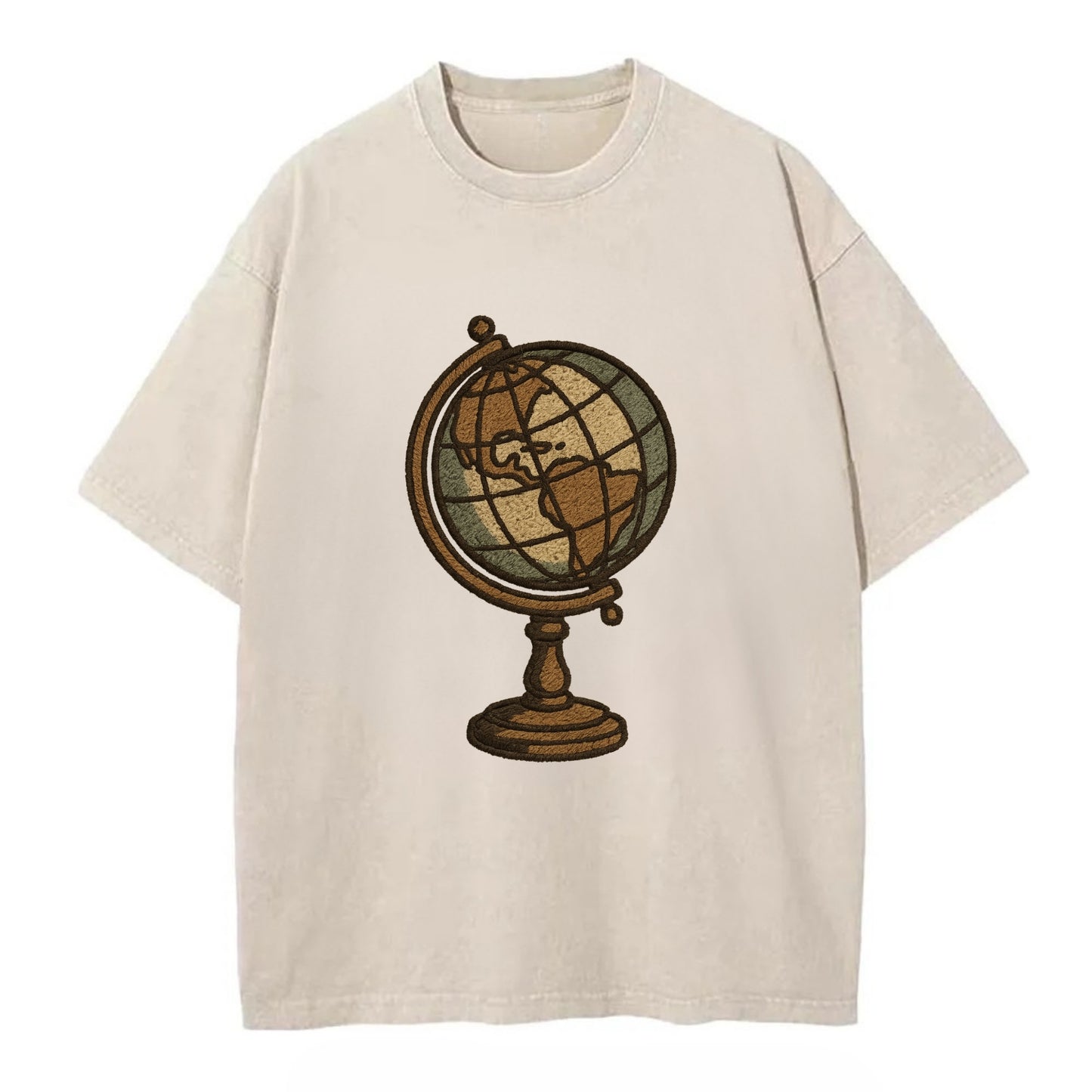 Globe  - Vintage T-shirt - Off White