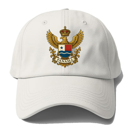 Panama Heritage Badge  - Baseball Cap - Off White