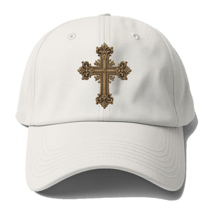 Victorian Cross  - Baseball Cap - Off White
