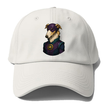Borzoi Mystic Hero  - Baseball Cap For Big Heads - Off White