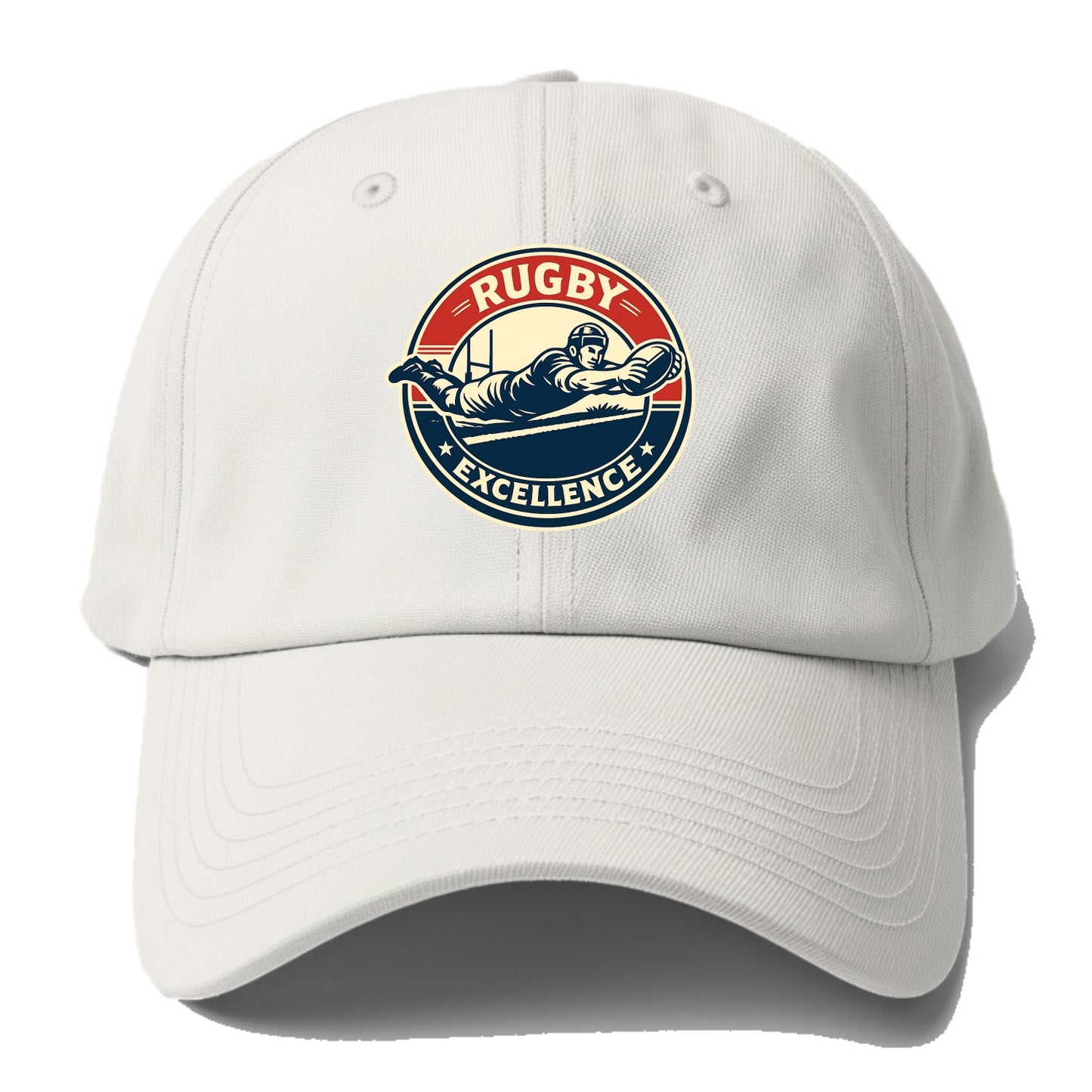 Epic Try Dive Emblem - Baseball Cap For Big Heads - Off White