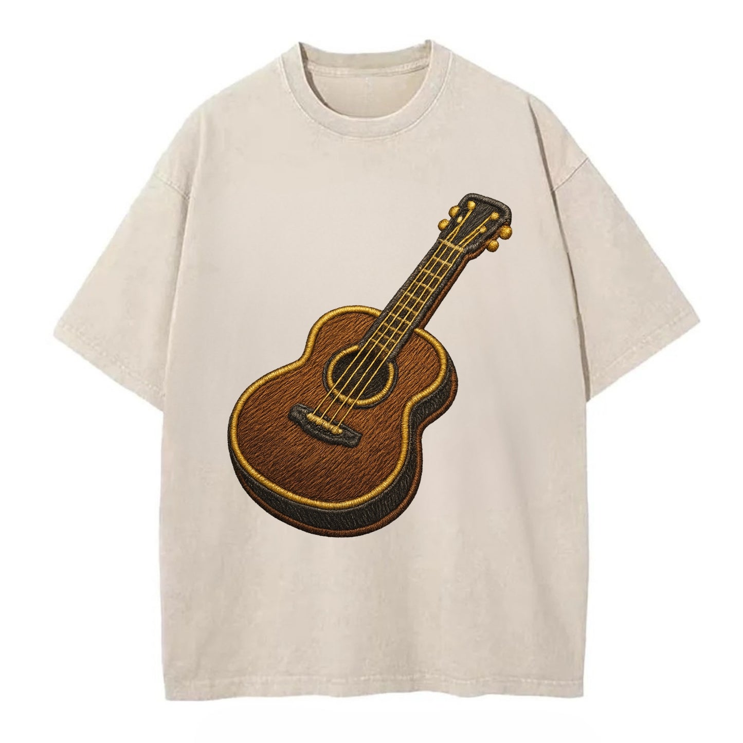 Vintage Guitar  - Vintage T-shirt - Off White