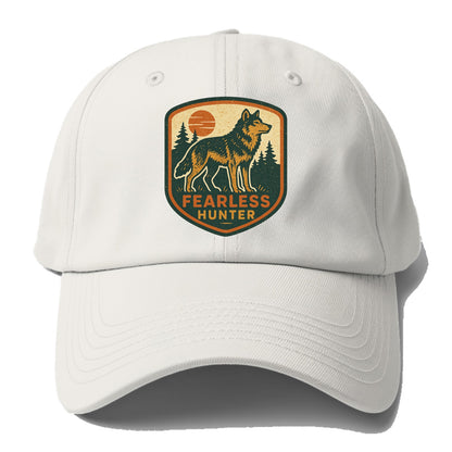 Fearless Hunter  - Baseball Cap For Big Heads - Off White