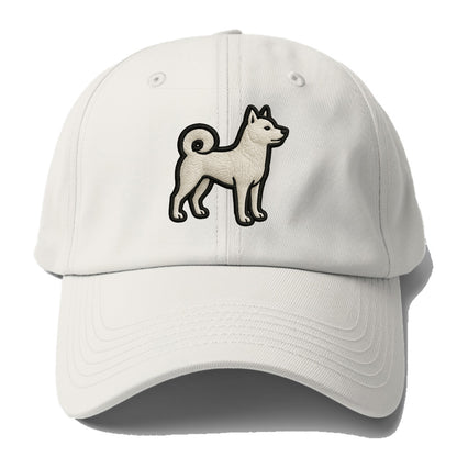 Kishu Ken - Contemporary white hunter de - Baseball Cap - Off White