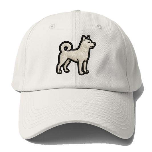 Kishu Ken - Contemporary white hunter de - Baseball Cap - Off White