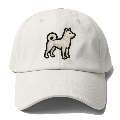 Kishu Ken - Contemporary white hunter de - Baseball Cap