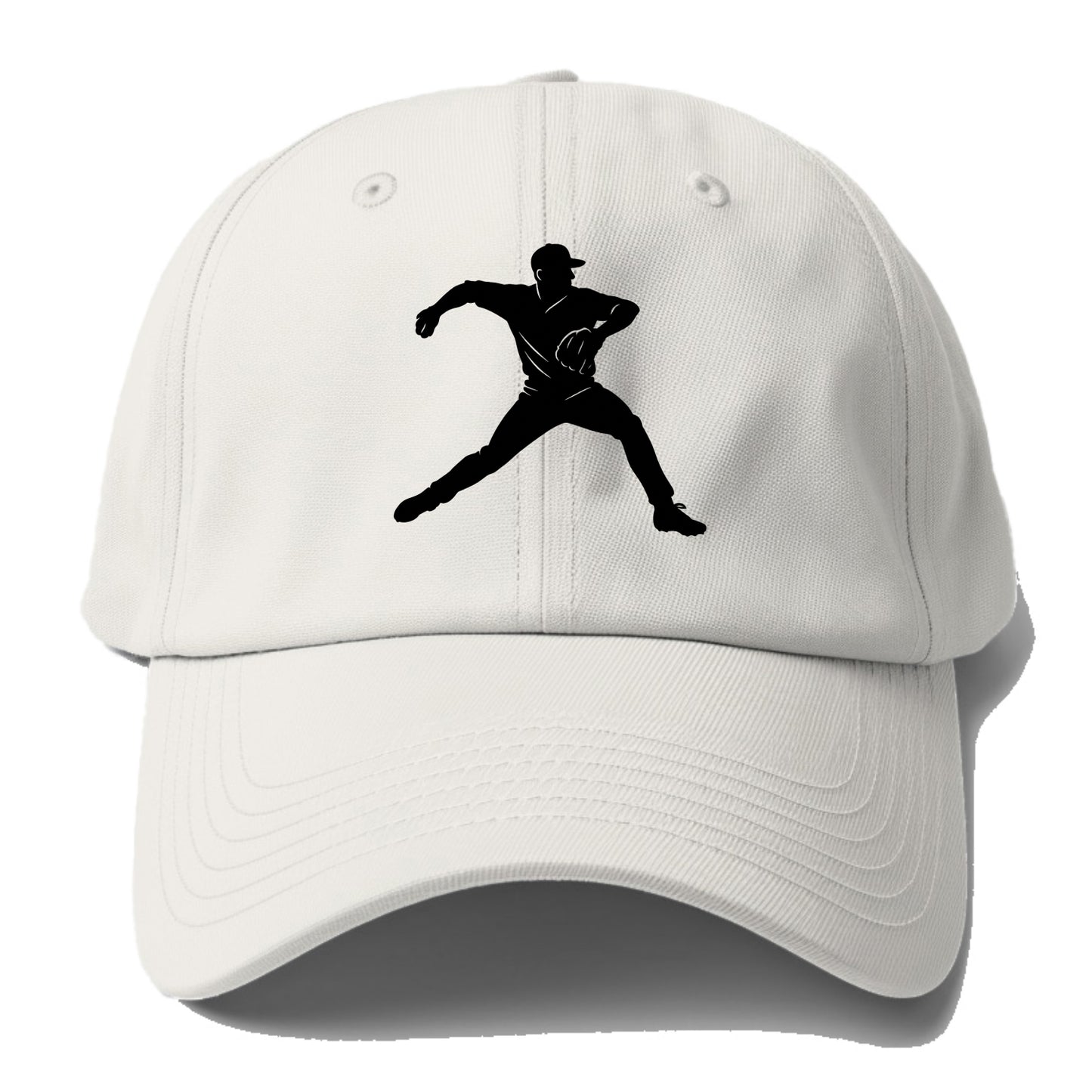 Baseball pitcher wind-up motion - Baseball Cap For Big Heads - Off White
