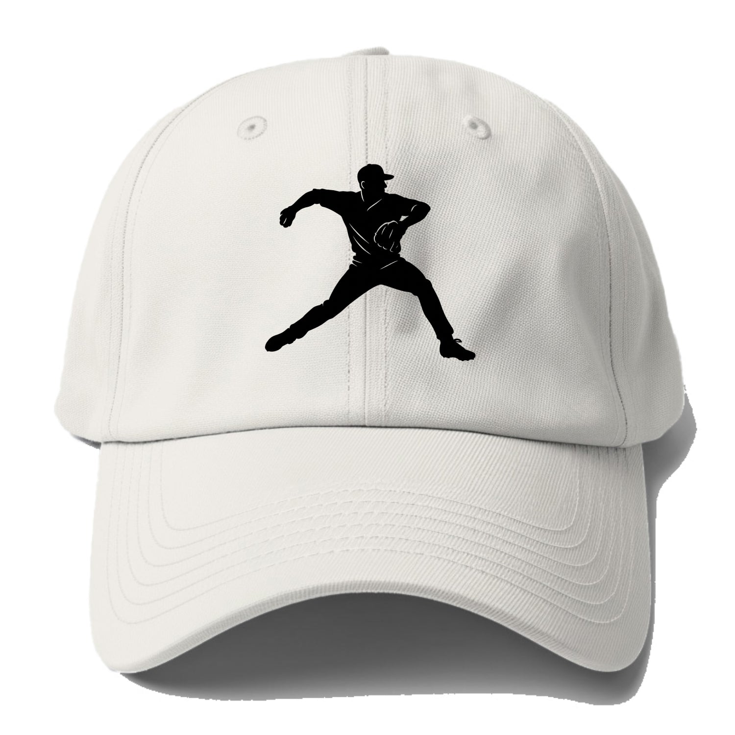 Baseball pitcher wind-up motion - Baseball Cap For Big Heads - Off White