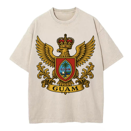 Guam Heritage Badge  - Vintage T-shirt
