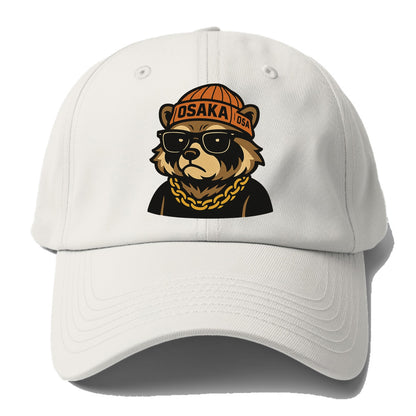 Osaka Tanuki - Baseball Cap - Off White