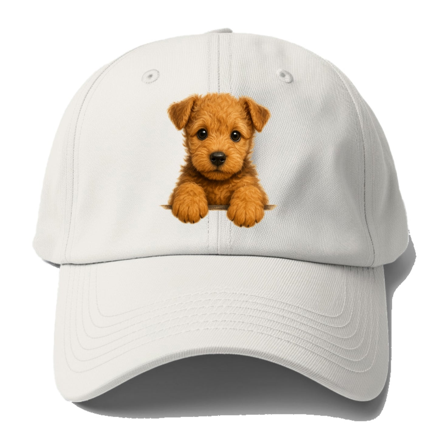 Lakeland Terrier  - Baseball Cap For Big Heads - Off White