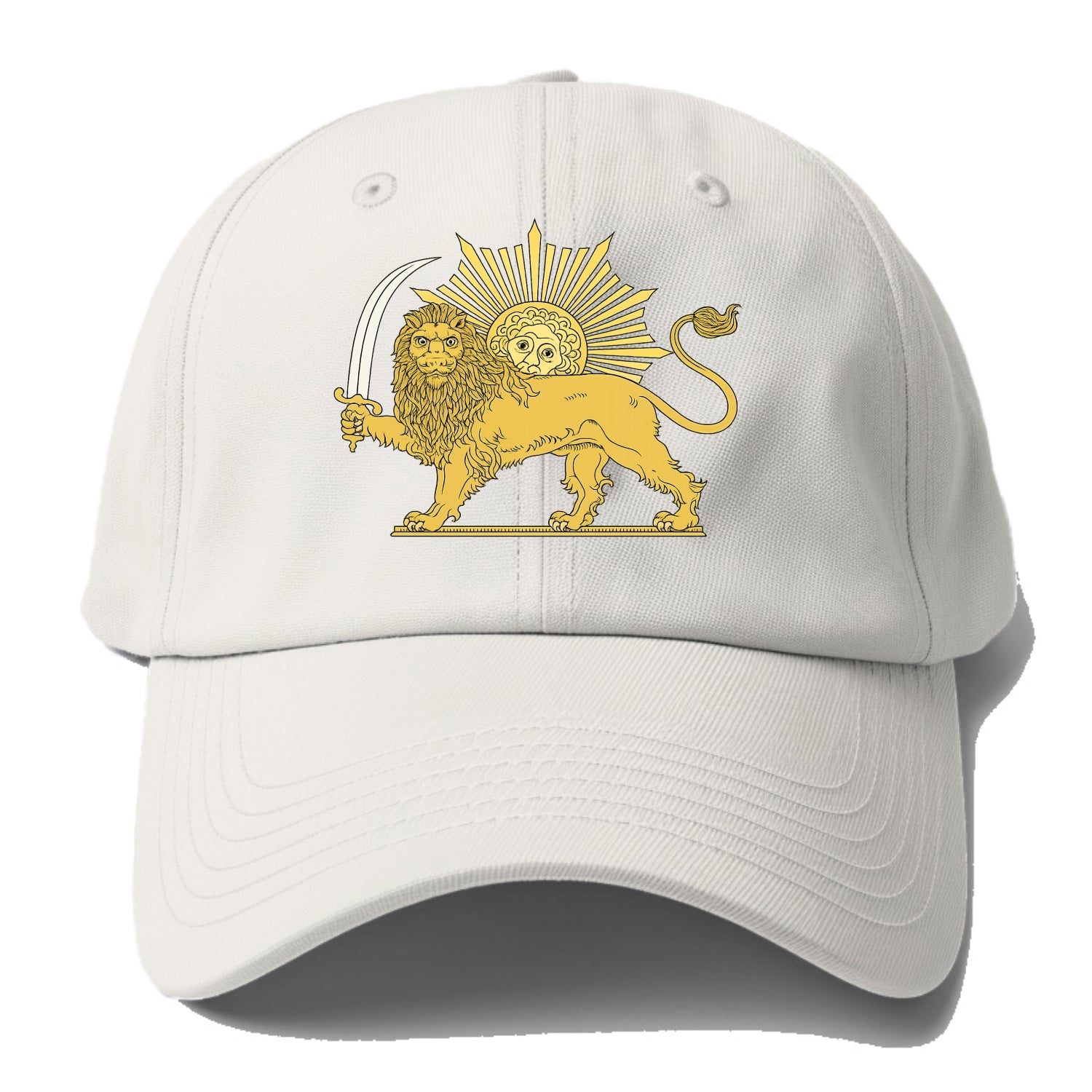 Shir O Khorshid - Baseball Cap - Off White