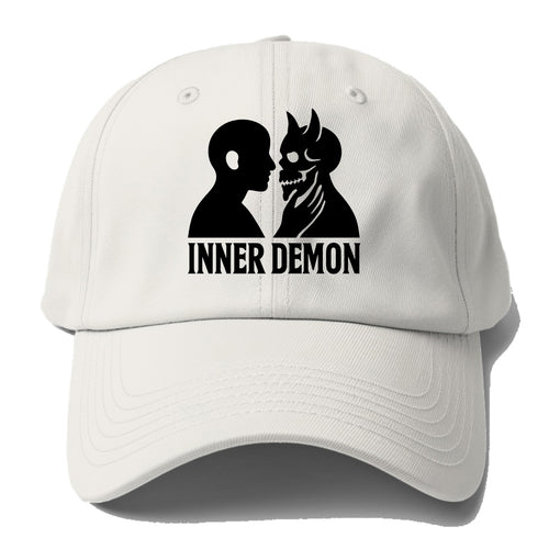 Inner Demon - Figure confronting shadow Baseball Cap For Big Heads