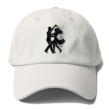Salsa dancers spinning turn - Baseball Cap For Big Heads - Off White