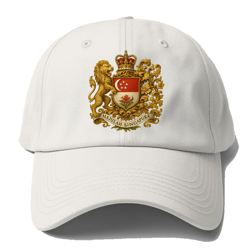Singapore Merlion Emblem - Baseball Cap For Big Heads