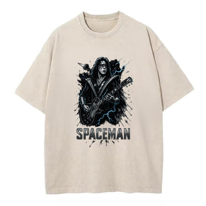 Silver Splash - Vintage T-shirt - Off White