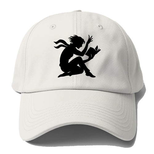 Reader lost in book moment - Baseball Cap For Big Heads