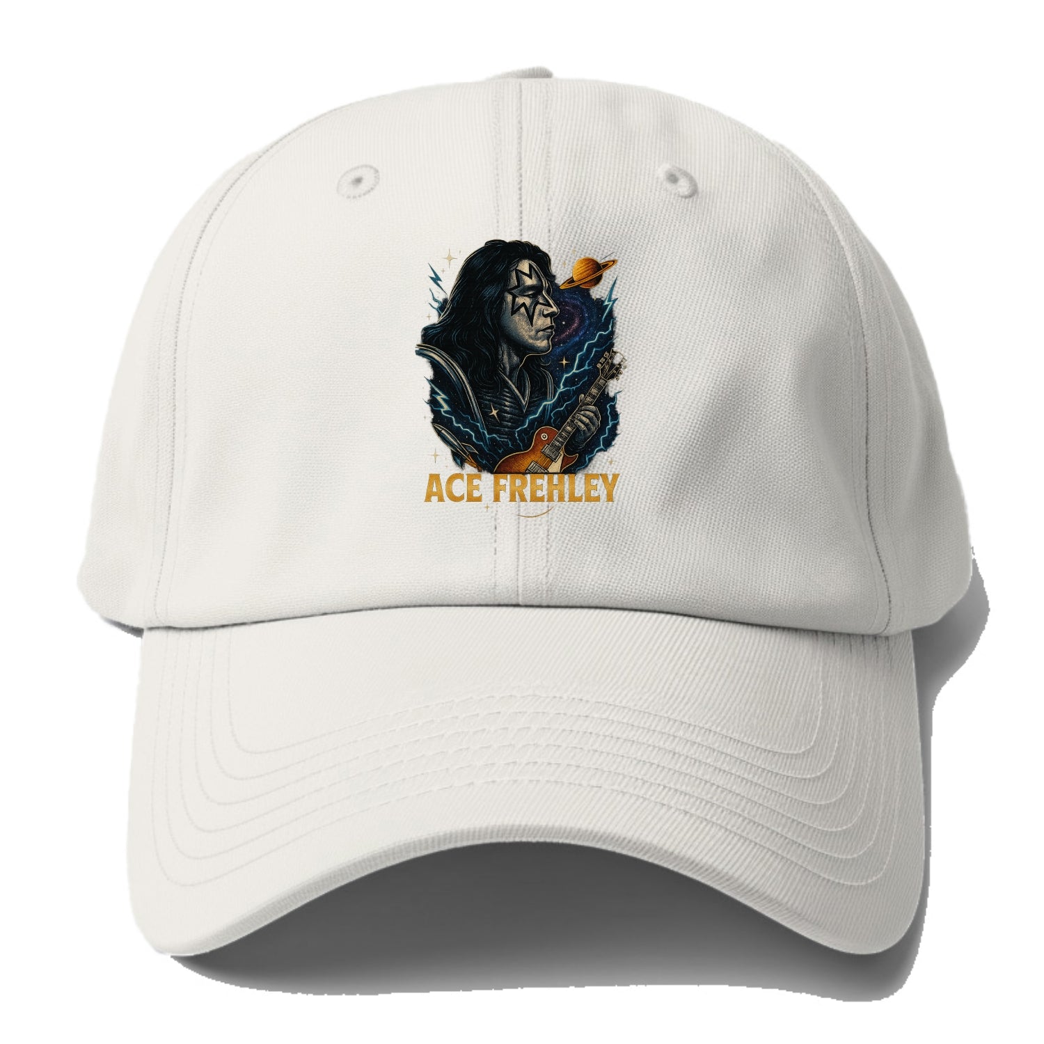 Icon Portrait - Baseball Cap - Off White