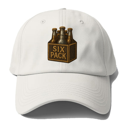 Six Pack  - Baseball Cap - Off White