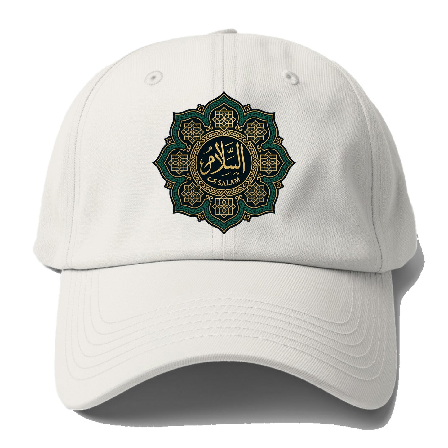 As-Salam Mandala - Baseball Cap - Off White