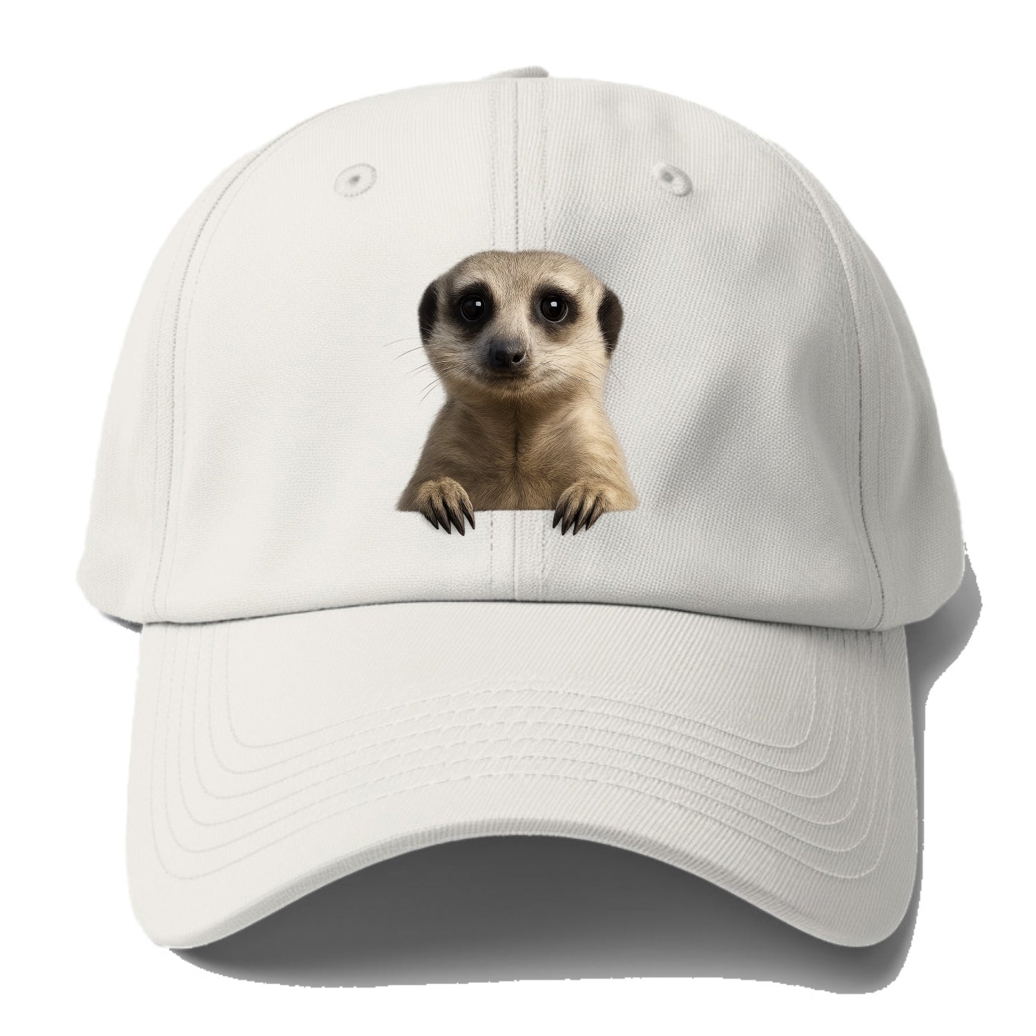 Meerkat  - Baseball Cap - Off White