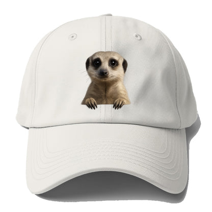 Meerkat  - Baseball Cap - Off White