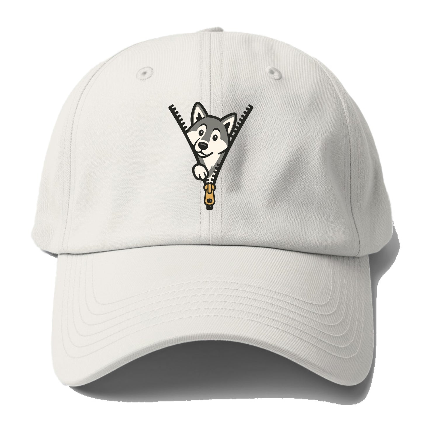 Alaskan Malamute - Baseball Cap - Off White